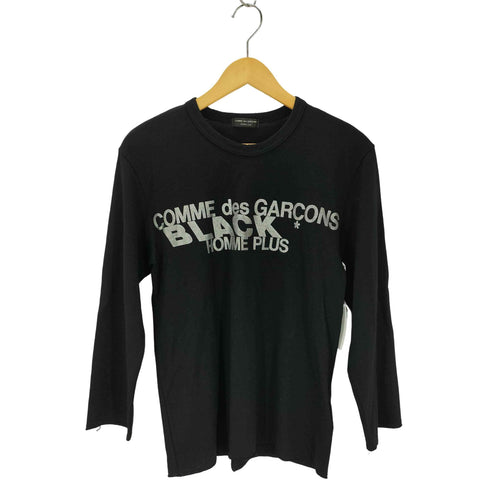コムデギャルソンオムプリュス COMME des GARCONS HOMME PLUS 02AW 四つの黒期 ロゴプリントウールカットソー archive メンズ