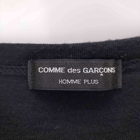 コムデギャルソンオムプリュス COMME des GARCONS HOMME PLUS 02AW 四つの黒期 ロゴプリントウールカットソー archive メンズ