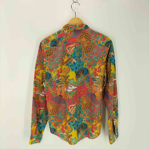 コムデギャルソンオムプリュス COMME des GARCONS HOMME PLUS 01AW 総柄 PSYCHEDELIC SHIRT サイケ期 archive メンズ JPN:M