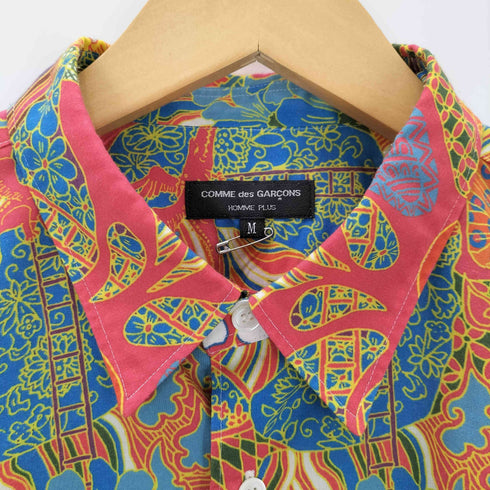コムデギャルソンオムプリュス COMME des GARCONS HOMME PLUS 01AW 総柄 PSYCHEDELIC SHIRT サイケ期 archive メンズ JPN:M