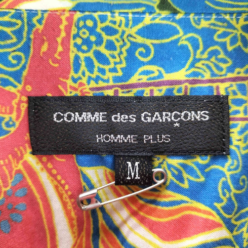 コムデギャルソンオムプリュス COMME des GARCONS HOMME PLUS 01AW 総柄 PSYCHEDELIC SHIRT サイケ期 archive メンズ JPN:M