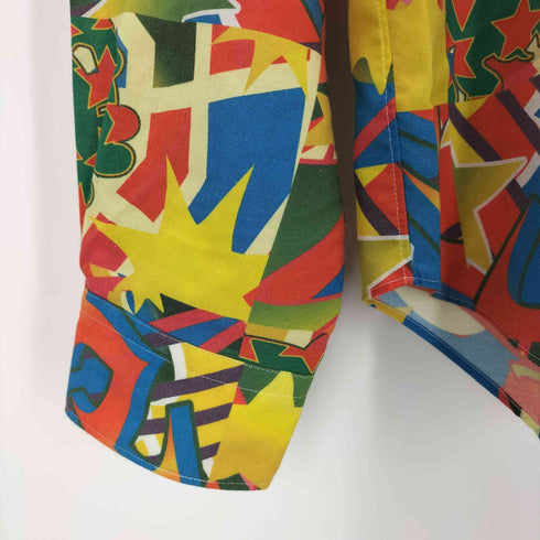 コムデギャルソンオムプリュス COMME des GARCONS HOMME PLUS 01AW サイケ期 総柄 シャツ archive メンズ JPN:M