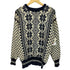 ダーレオブノルウェイ DALE OF NORWAY 80s ノルディック柄 ウール クルーネックニット メンズ import:M