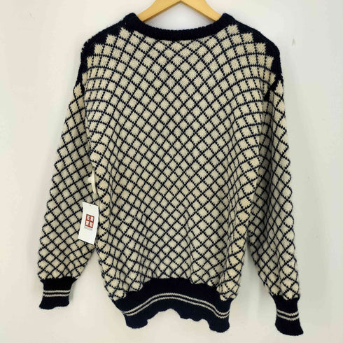 ダーレオブノルウェイ DALE OF NORWAY 80s ノルディック柄 ウール クルーネックニット メンズ import:M