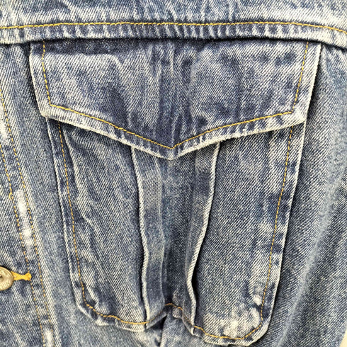 アナザーエディション Another Edition AECM TWILL SHORT BLSN ショートブルゾン ウォッシャブル クロップド デニム ジャケット レディース JPN:M