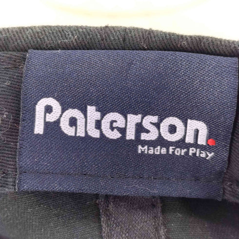 paterson ロゴ刺繍キャップ メンズ