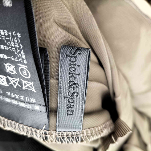 スピックアンドスパン Spick and Span 2WAYサテンプリーツスカート レディース FREE