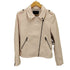 バナナリパブリック BANANA REPUBLIC フェイクスウェード ダブル ライダース ジャケット レディース import:M