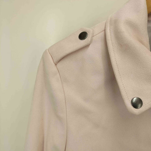 バナナリパブリック BANANA REPUBLIC フェイクスウェード ダブル ライダース ジャケット レディース import:M