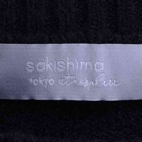 sakishimatokyo アルパカタッチ チュールドッキングプルオーバーニット レディース FREE