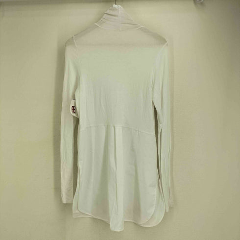 ランバンオンブルー LANVIN en Bleu 23aw シャツコンビ タートルネック レディース 38