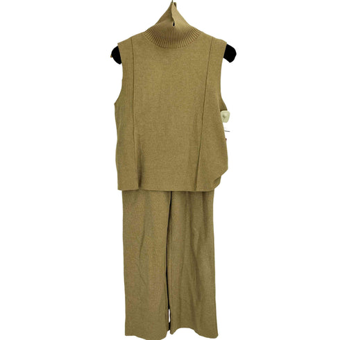 ザラ ZARA ソフトタートルネックトップス パンツ セットアップ レディース 上M 下S