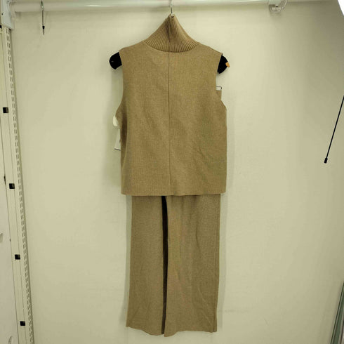 ザラ ZARA ソフトタートルネックトップス パンツ セットアップ レディース 上M 下S