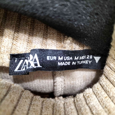 ザラ ZARA ソフトタートルネックトップス パンツ セットアップ レディース 上M 下S