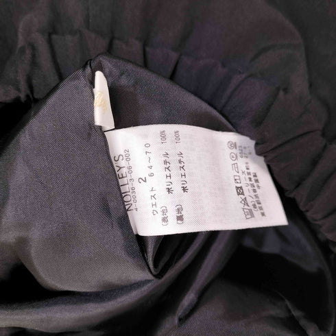 ノーリーズ NOLLEY’S 24ss ヴィンテージタフタマチ入りマキシスカート レディース 2