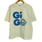 GIGO 笑い男 プリント 半袖 Tシャツ メンズ JPN:M