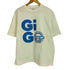 GIGO 笑い男 プリント 半袖 Tシャツ メンズ JPN:M