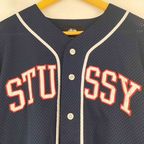 ステューシー Stussy MESH BASEBALL JERSEY メンズ import:L