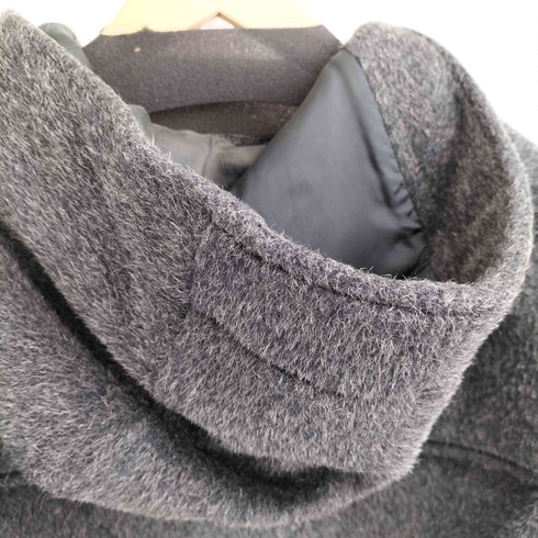 ポールスミスロンドン Paul Smith LONDON 日本製 モヘア混 シャギーウール ダッフルコート メンズ import:L