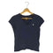 ポロラルフローレン POLO RALPH LAUREN ポニー刺繍 Vネック Tシャツ レディース import:XS
