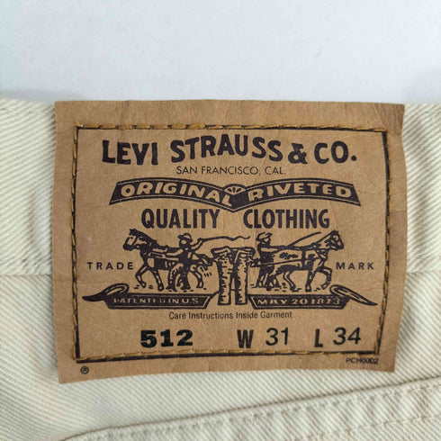 リーバイス Levis 512 キナリ デニムパンツ メンズ 31inch
