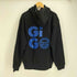 ユナイテッドアスレ UNITED ATHLE GIGO 笑い男 バックプリント プルオーバー パーカー メンズ JPN:L