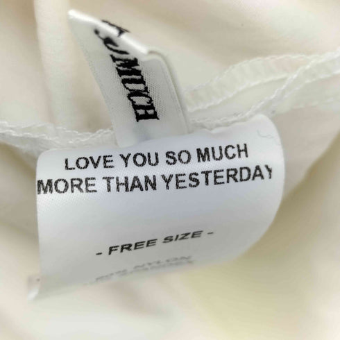 love you so much Nylon Mini Dress レディース