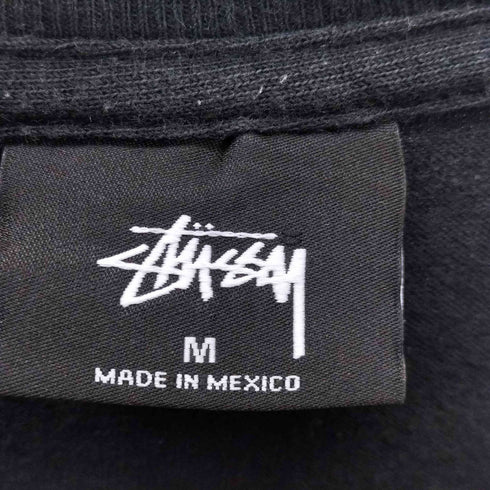 ステューシー Stussy メキシコ製 ショーンフォント 両面プリントtシャツ メンズ import:M