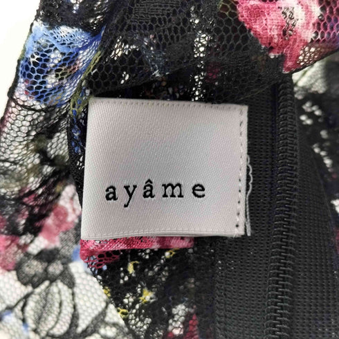 AYAME アヤーム フラワー カットソー レディース