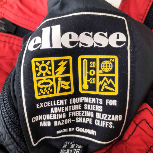 エレッセ ellesse スキーウェア サロペット オーバーオール メンズ M