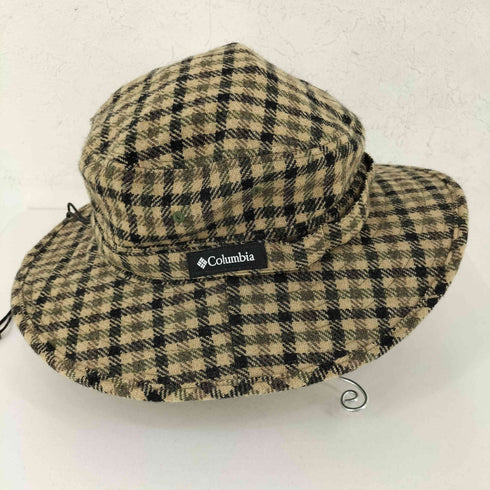 コロンビア Columbia チェック ブー二ーハット メンズ S