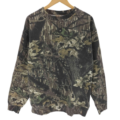 MOSSY OAK リアルツリーカモミリタリースウェット メンズ import:XL