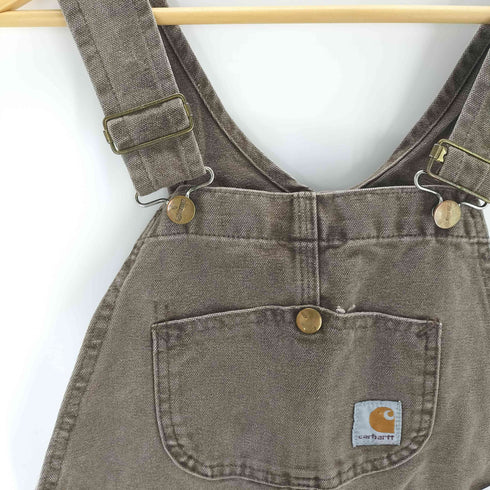 カーハート Carhartt ダック ダブルニーオーバーオール レディース