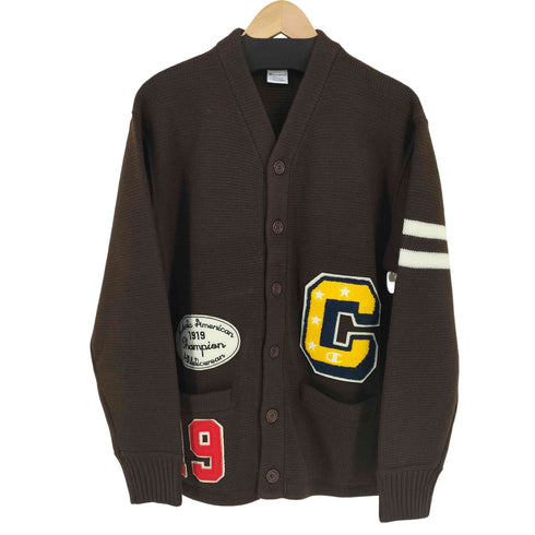 チャンピオン Champion レタードカーディガン メンズ MEDIUM