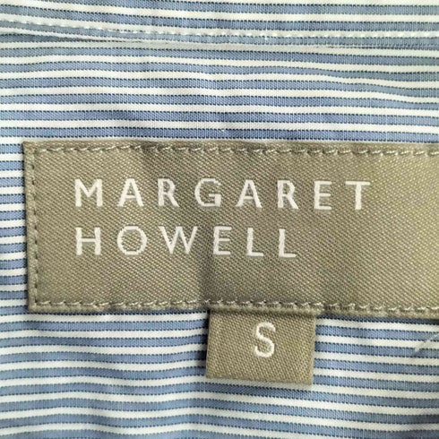マーガレットハウエル MARGARET HOWELL コットン ストライプシャツ メンズ import:S