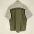 ハーレーダビッドソン HARLEY-DAVIDSON 11SS MILITARY STYLE WOVEN バイカラー S/S ワーク シャツ メンズ import:XL