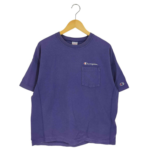 チャンピオン Champion REVERSE WEAVE リバースウィーブ 刺繍タグ 復刻 ロゴ刺繍 ポケットTシャツ メンズ import:S