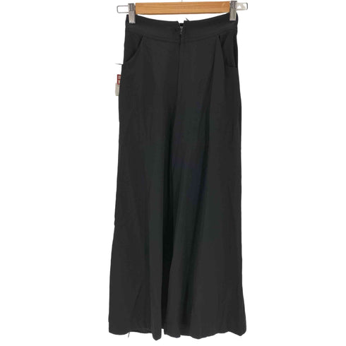ヨウジヤマモト Yohji Yamamoto ウールギャバフレアパンツ レディース SS