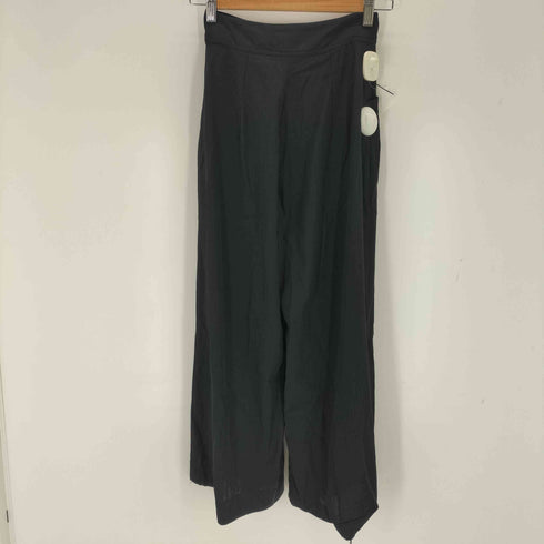 ヨウジヤマモト Yohji Yamamoto ウールギャバフレアパンツ レディース SS