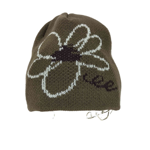 オーバーライド override YUUKI LOGO SHORT BEANIE レディース 57-59cm