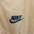 ナイキ NIKE 70-80S 日本製 タオル地 ロゴ プリント ナイロン アノラックパーカー レディース JPN:L
