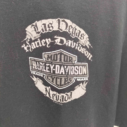 ハーレーダビッドソン HARLEY-DAVIDSON プリント S/S Tシャツ メンズ JPN:M