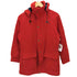 ウールリッチ WOOLRICH 80S USA製 紺タグ THE WOMAN ウール フーデッド ハーフ コート レディース