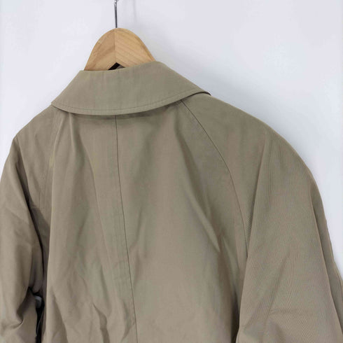 バーバリーズ BURBERRYS 80-90S 裏地 ノバチェック ステンカラー コート バルマカーンコート レディース import:M