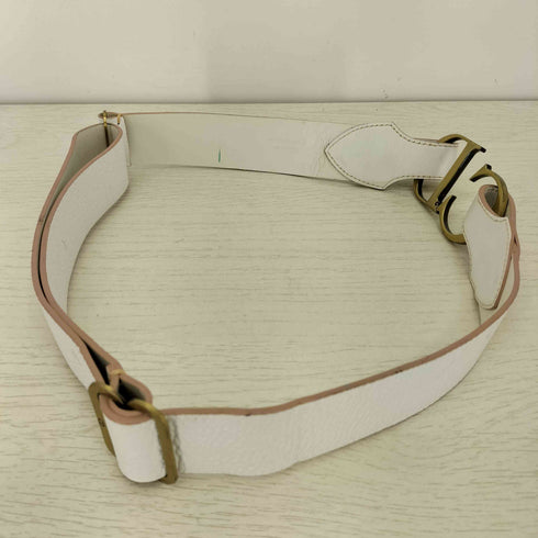 クリスチャンディオール Christian Dior CDロゴ バックル レザーベルト レディース