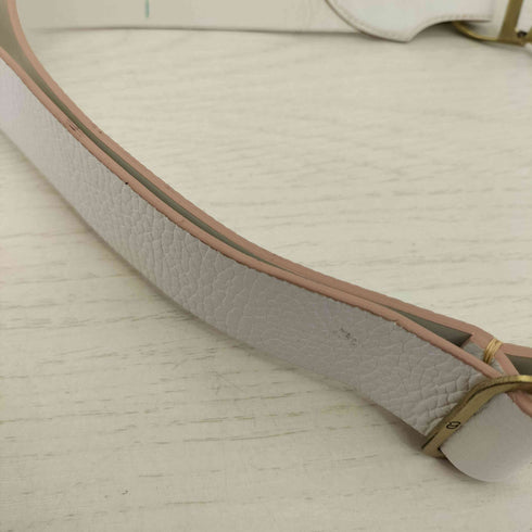 クリスチャンディオール Christian Dior CDロゴ バックル レザーベルト レディース