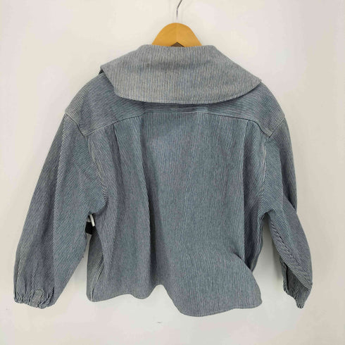 カーハート Carhartt kuroneko.marin リメイク 丸襟 ハーフジップ ジャケット レディース JPN:XL