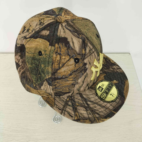 ニューエラ NEW ERA リアルツリーカモ ロゴ刺繍 6パネルキャップ レディース 7 1/4 57.7cm