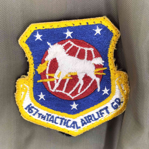 ユーエスアーミー U.S. ARMY CWU 45P フライトジャケット SCOVILLジップ メンズ JPN:S