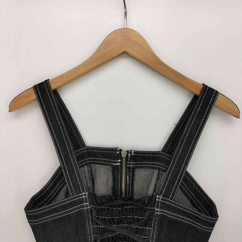 ジルバイジルスチュアート JILL by JILLSTUART 24SS レースアップ デニム ワンピース レディース JPN:S